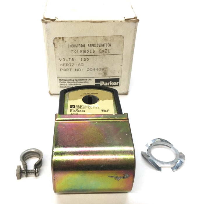 Parker Solenoid Coil R-BFSB05 (204408) NOS