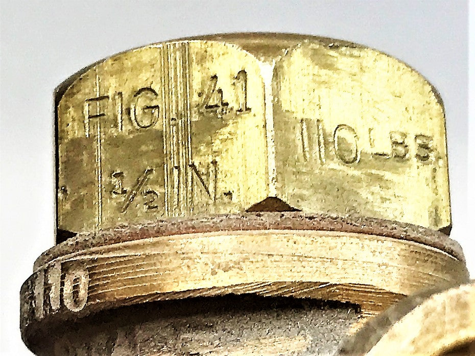Kunkle Brass Safety Relief Valve (110 LBS) FIG-41 NOS