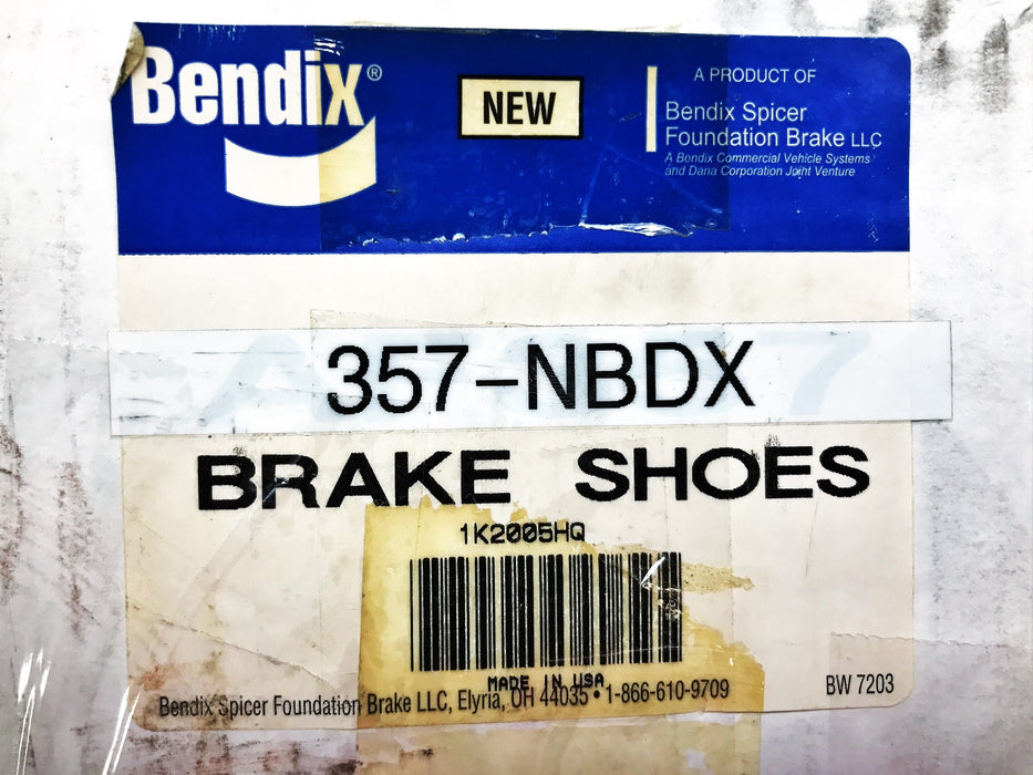 Bendix Rear Brake Shoe Set 357-NBDX NOS