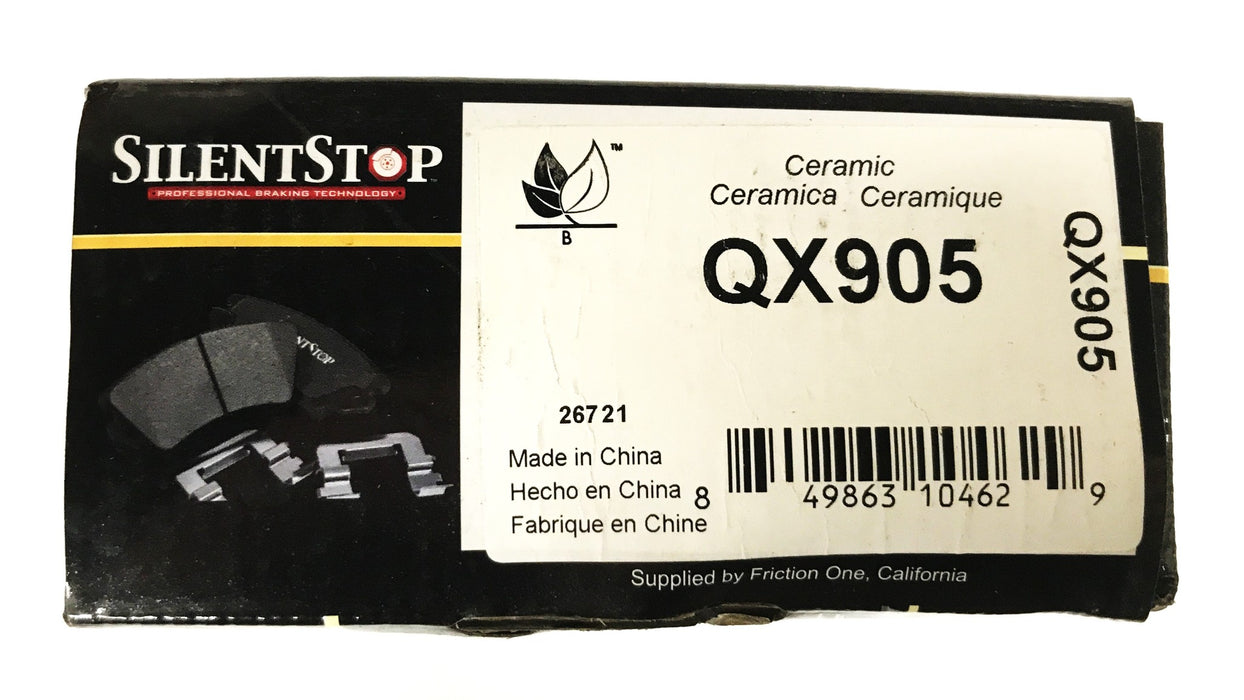 Silent Stop Semi-Metallic Brake Pad Kit QX905 NOS