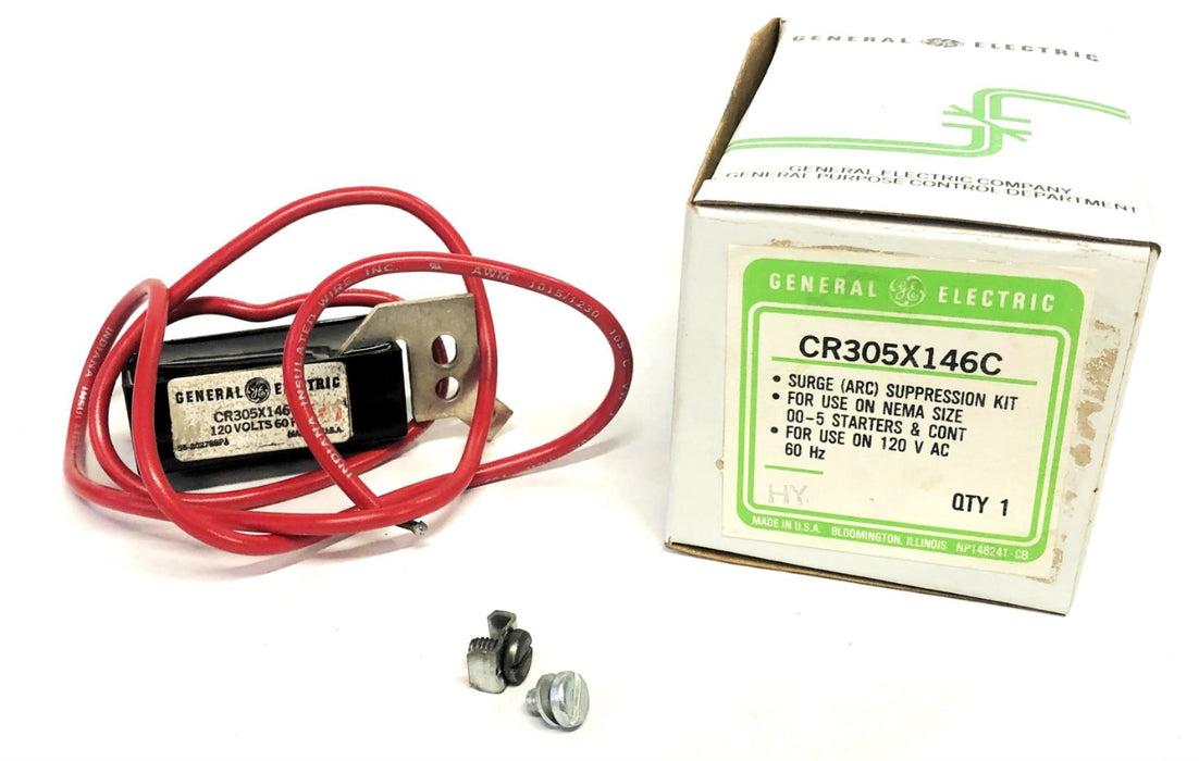 GE General Electric Surge Arc Suppression Kit For 120VAC/60HZ CR305X146C NOS