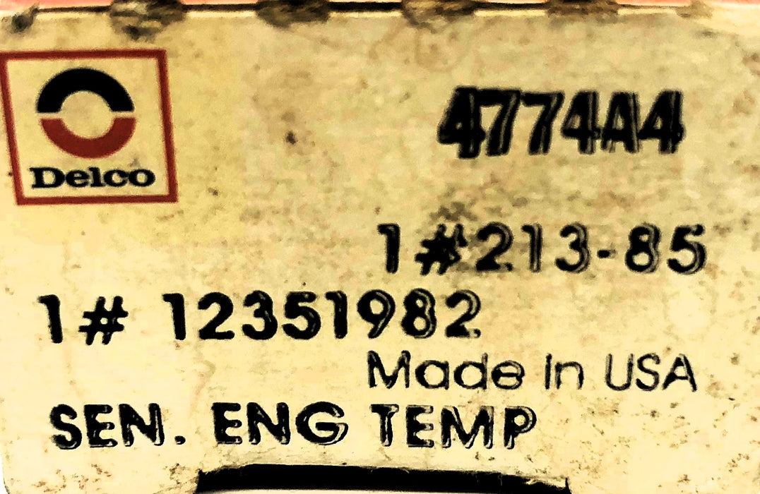 Delco Coolant Sensor 12351982 NOS