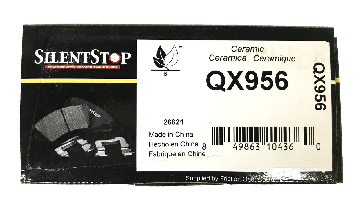 Silent Stop Semi-Metallic Brake Pad Kit QX956 NOS