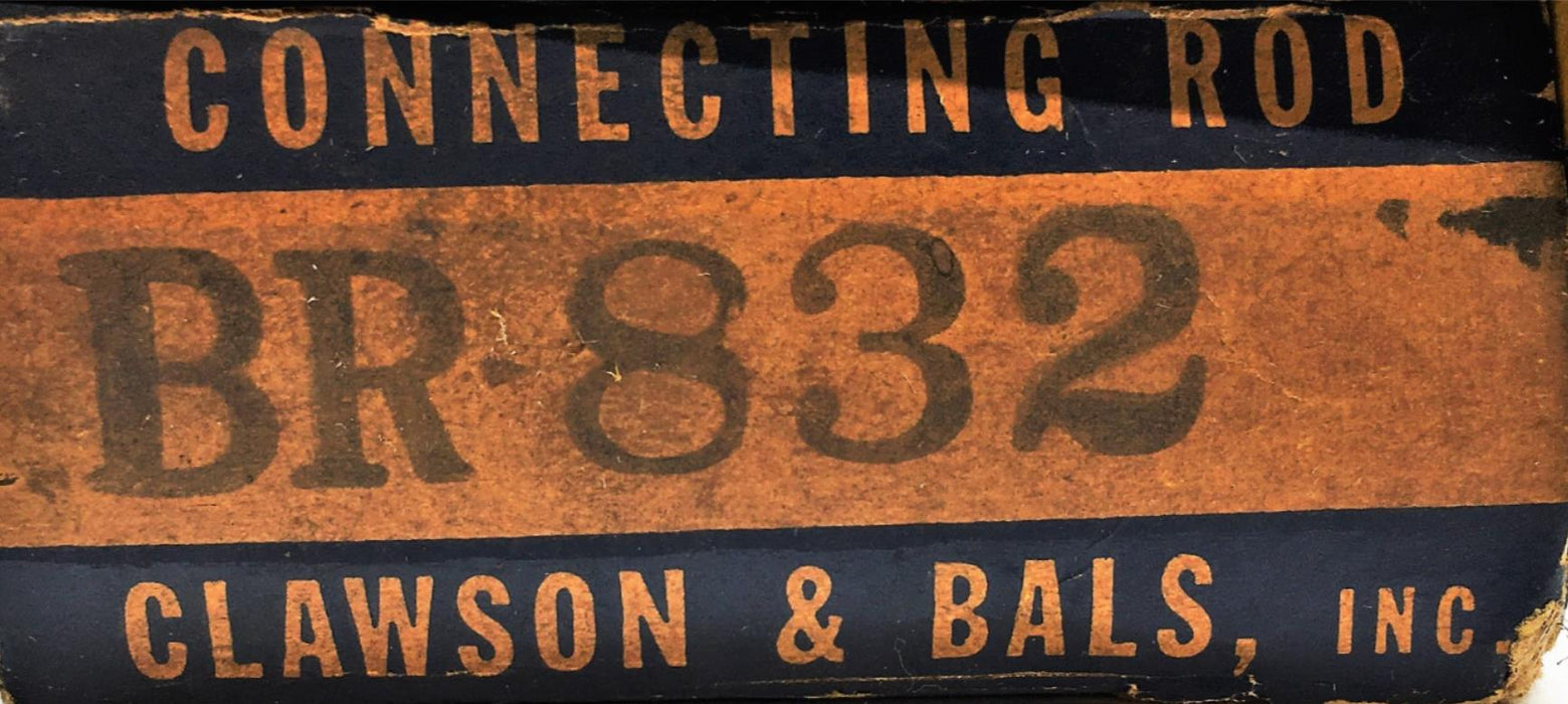 Clawson And Bals Connecting Rod Assembly BR-832 NOS