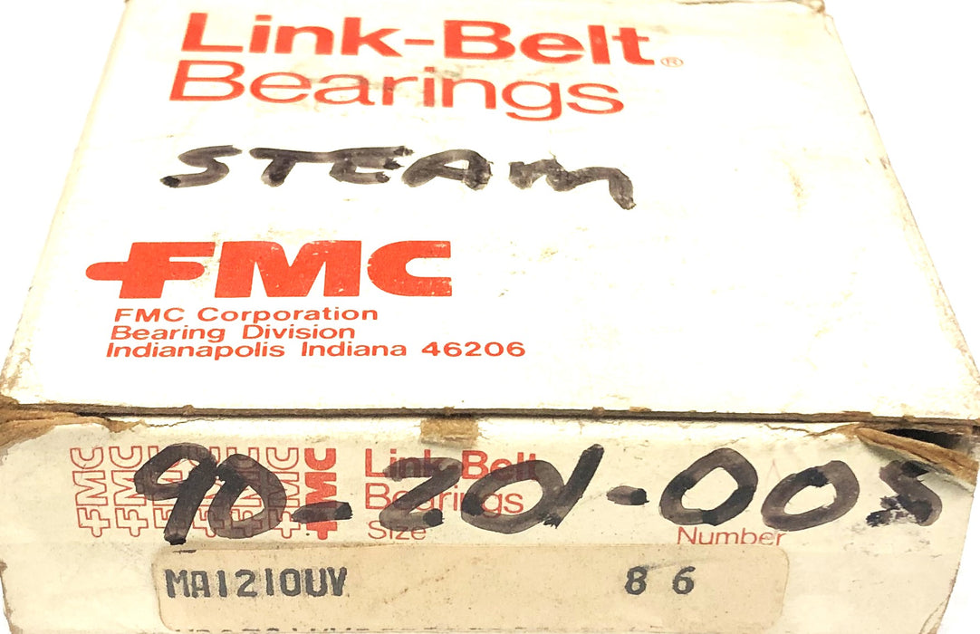 Link-Belt Cylindrical Roller Bearing MA1210UV (M1210U/MA1210) NOS