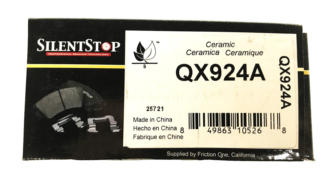 Silent Stop Semi-Metallic Brake Pad Kit QX924A NOS