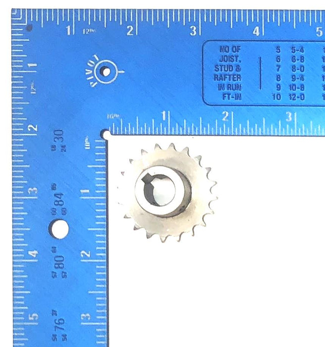 Unbranded 1-1/2" x 1/2" 11.3 MM Sprocket 20T [Lot of 4] NOS