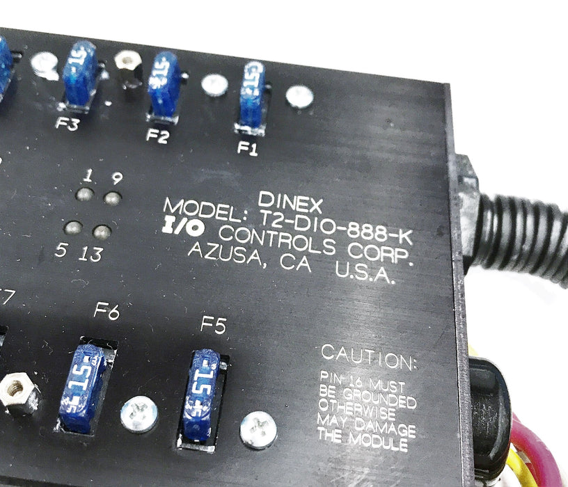 Dinex In/Out Module Assembly T2-D1O-888-K NOS