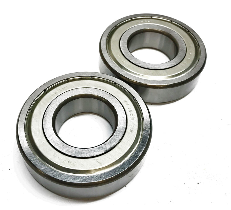 Nachi Deep Groove Ball Bearing 6308ZZE [Lot of 2] NOS