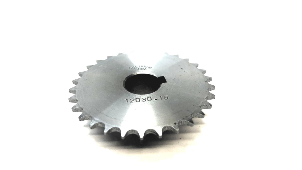 Ametric 15mm Bore 6mm Pitch 30 Teeth Sprocket 12B30.15 NOS