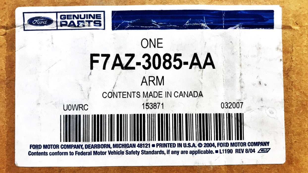 Ford OEM Suspension Control Arm and Ball Joint Assembly F7AZ-3085-AA NOS
