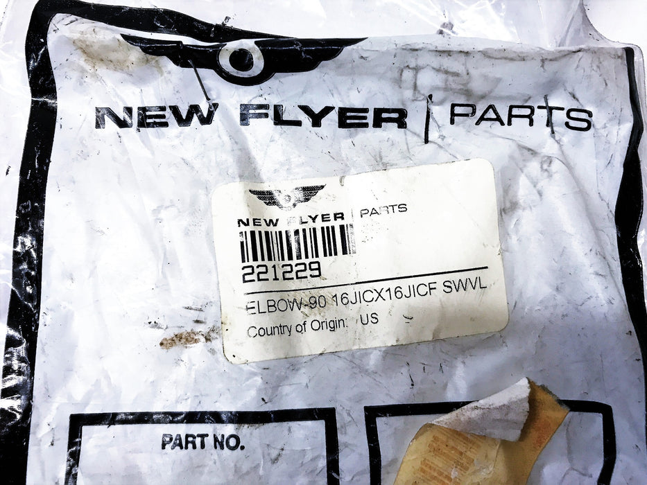 New Flyer Swivel Elbow-90 221229 NOS