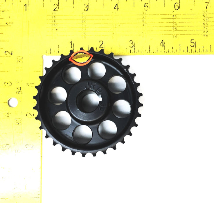 Jones Racing Products 32 Tooth Oil Pump Pulley 1-1/4 Inch Wide 5/8 Inch ID NOS