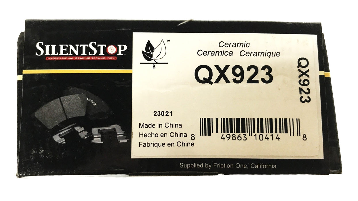 Silent Stop Semi-Metallic Brake Pad Kit QX923 NOS