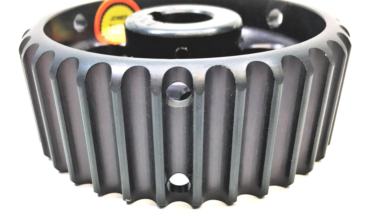 Jones Racing Products 34 Tooth Oil Pump Pulley Curved 1-1/4IN Wide 5/8IN ID USED