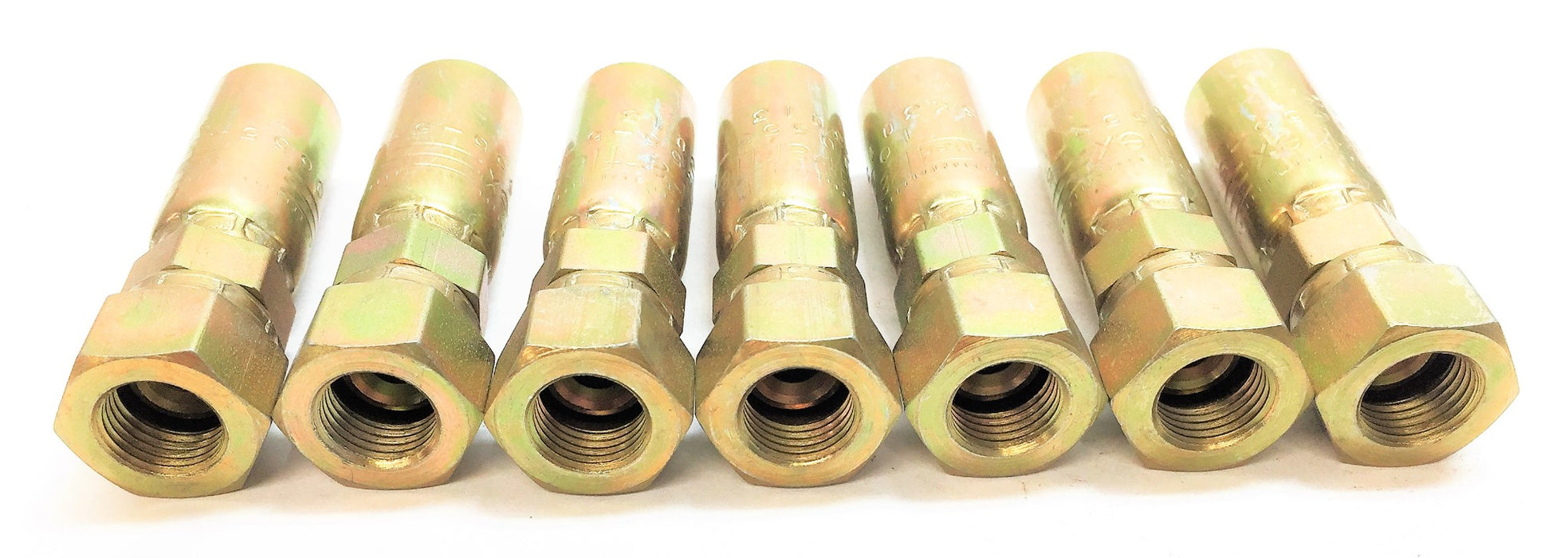 PARKER Hydraulic Hose Fitting 10655-5-4 [Lot of 7] NOS