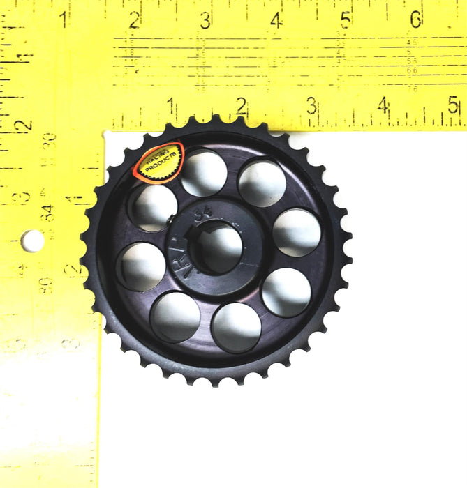 Jones Racing Products 34 Tooth Oil Pump Pulley Curved 1-1/4IN Wide 5/8IN ID USED