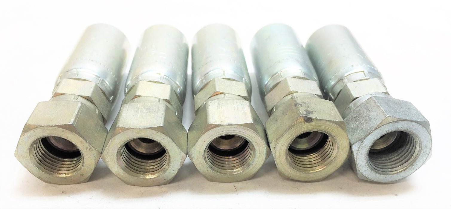 PARKER Parlex Hose Fitting 10655-5-5 [Lot of 5] NOS