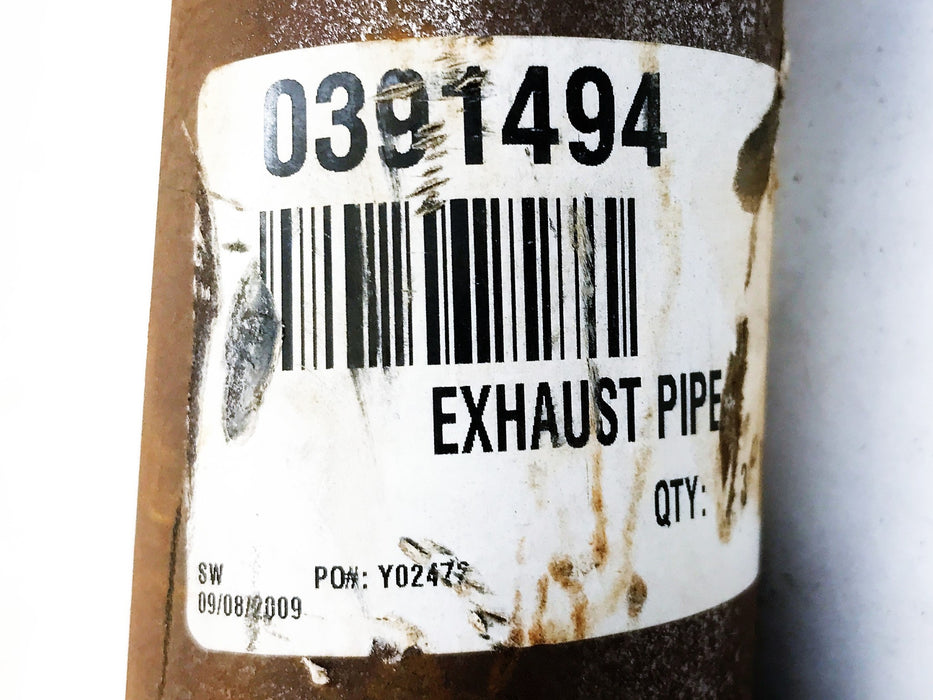 Bomag 27" x 2-1/2" Exhaust Pipe Assembly 0391494 NOS