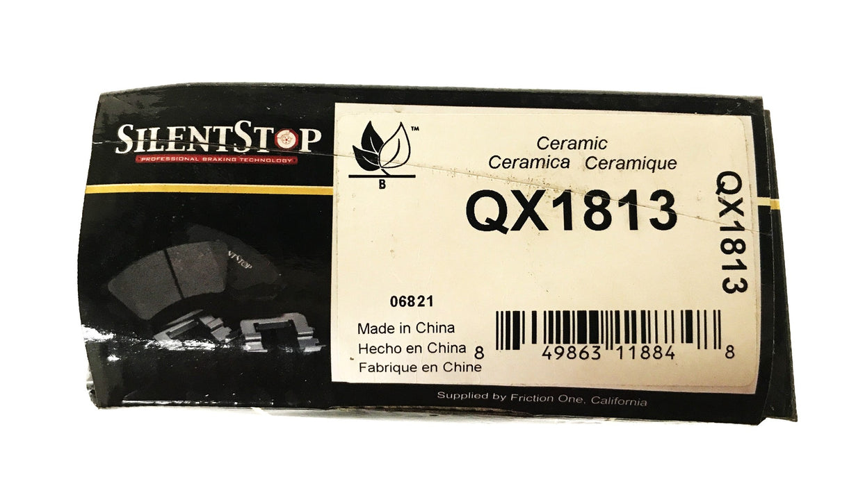Silent Stop Semi-Metallic Brake Pad Kit QX1813 NOS