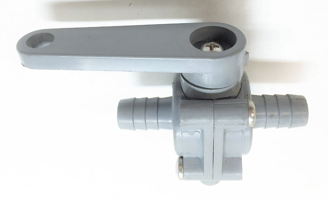 UNBRANDED 1/2" Three Way Ball Valve w/ Lever Handle 6805390 [Lot of 7] NOS