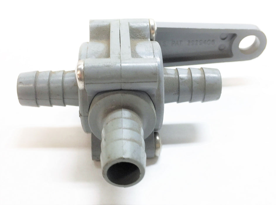 UNBRANDED 1/2" Three Way Ball Valve w/ Lever Handle 6805390 [Lot of 7] NOS