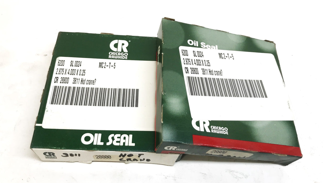 CR 4 inch Oil Seal 28800 [Lot of 2] NOS