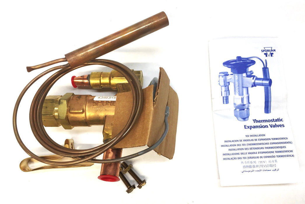Sporlan Thermostatic Expansion Valve EGP-1/6-C Rev. 3X4 ODF 5' (93109240) NOS