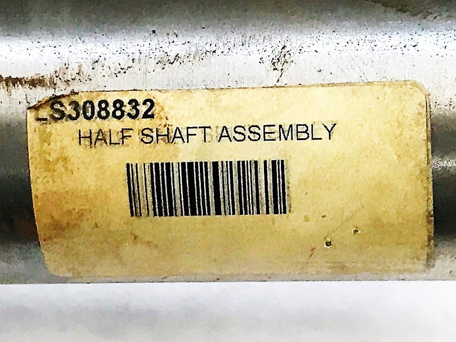 Johnston Street Sweeper Elevator Half Shaft Assembly 308832-SPS  NOS