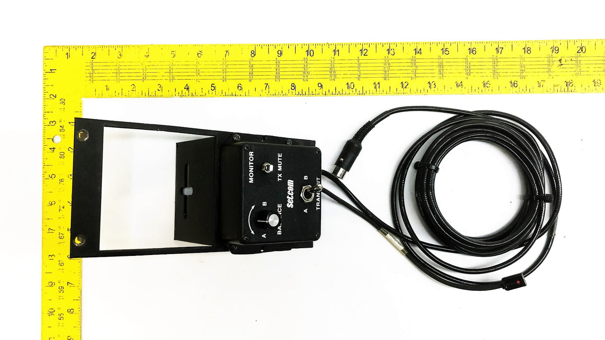 Setcom Remote Station and Bracket RS-930C [Lot of 2] USED