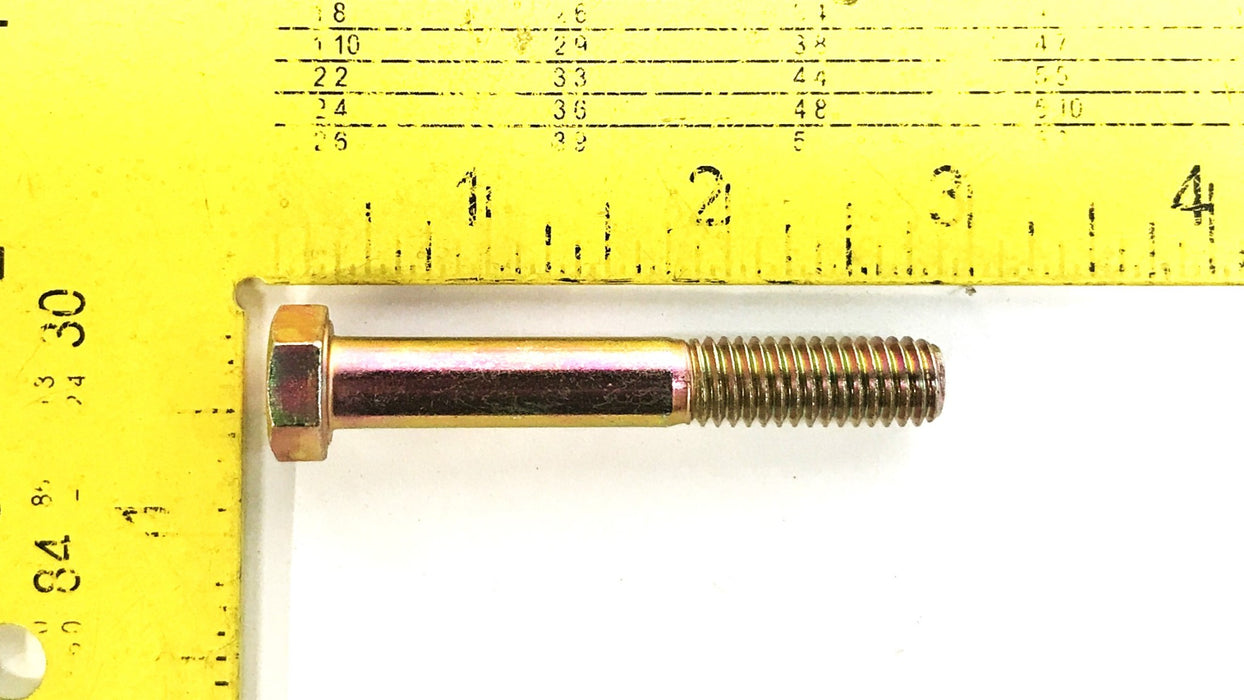 Papco 3/8" x 2-1/2" Grade 8 Zinc Plated Hex Screws, Box of 100, 079-498 NOS