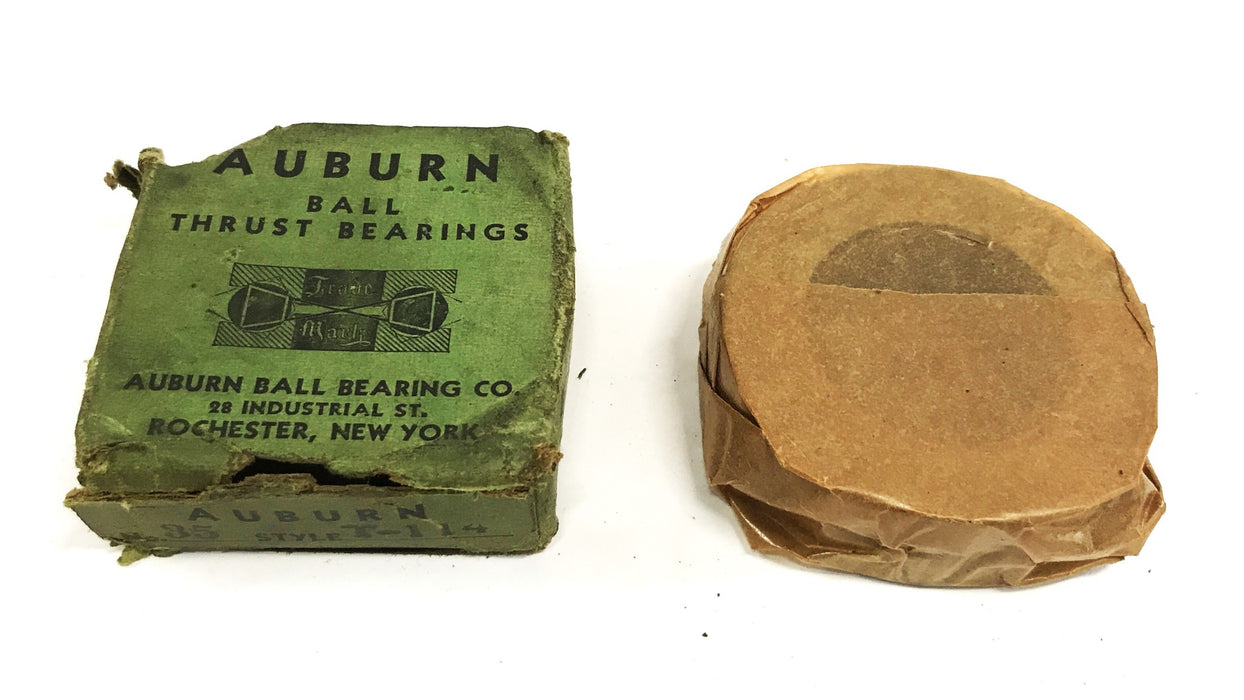 Auburn Thrust Ball Bearing with Inner Sleeve 35-T-114 NOS