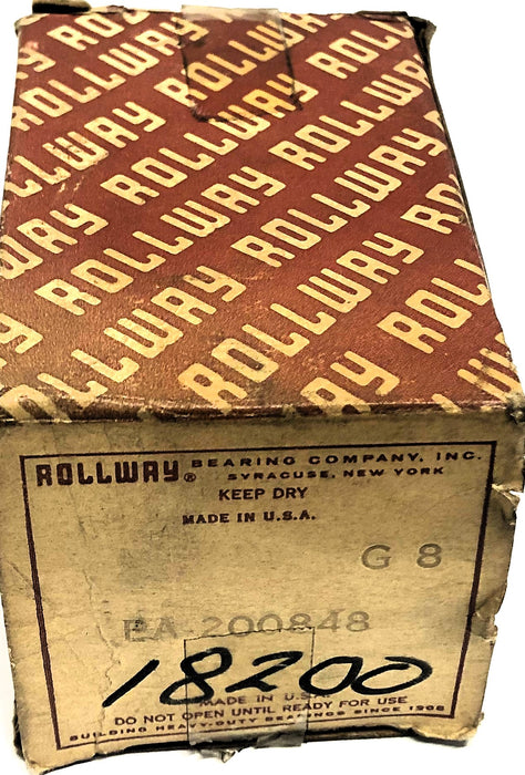 Rollway Roller Bearing Assembly PA200848 NOS