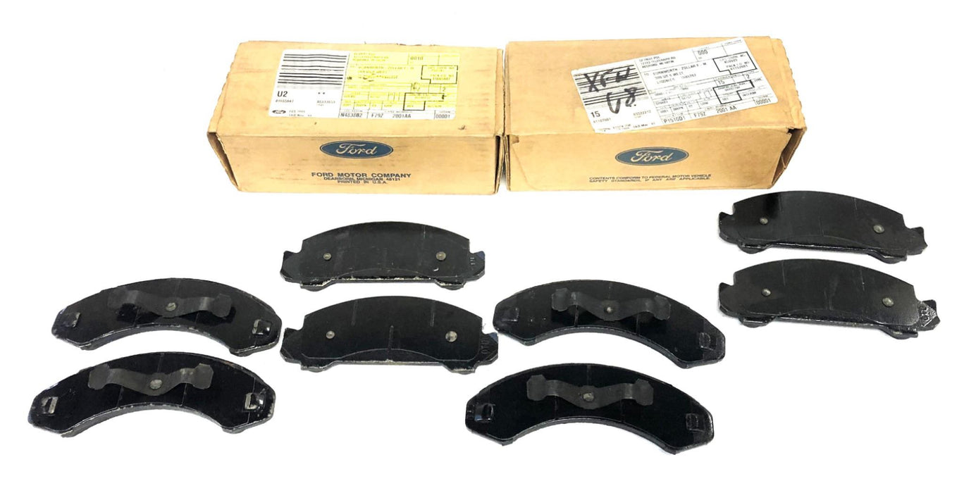 Ford Rear Disc Brake Pad Shoe And Lining F79Z-2001-AA [Lot of 2] NOS