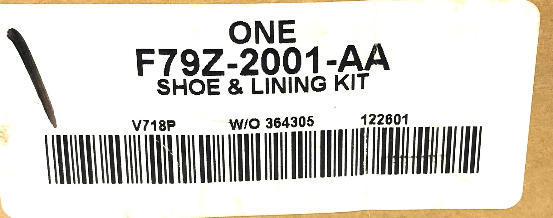 Ford Rear Disc Brake Pad Shoe And Lining F79Z-2001-AA [Lot of 2] NOS