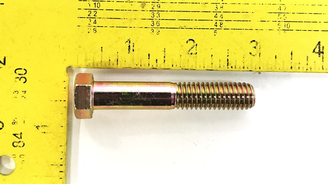 Pratt 7/16" x 2-1/2" Grade 8 Zinc Plated Hex Screws, Box of 50, HHB716.212 NOS
