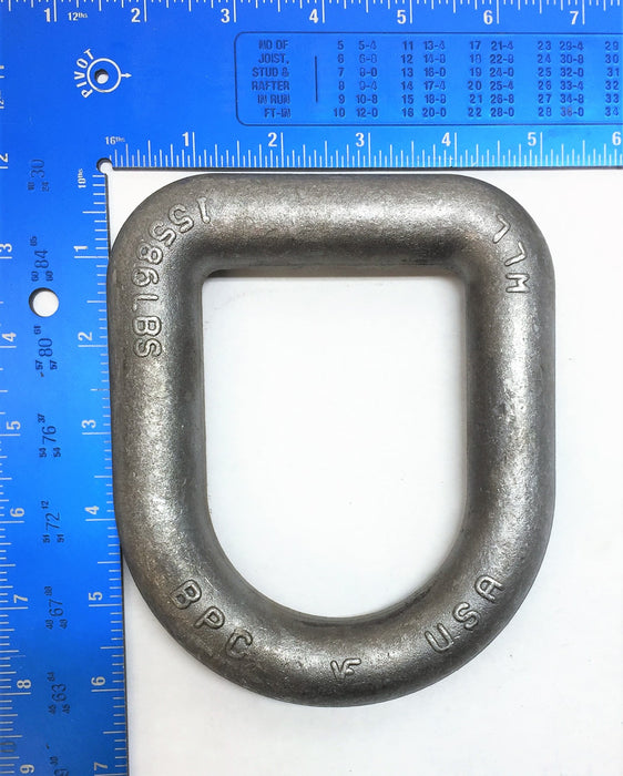 BPC 6" x 5" x 1" WLL D-Ring 15586LBS NOS