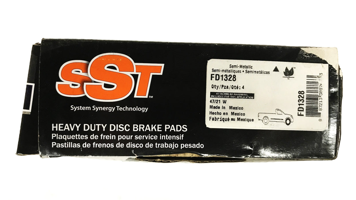 SST Raybestos Semi-Metallic Brake Pad Set FD1328 NOS