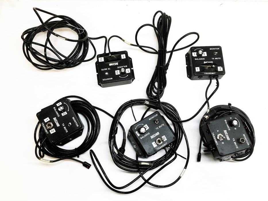 Setcom Remote Station RS-930C [Lot of 5] USED