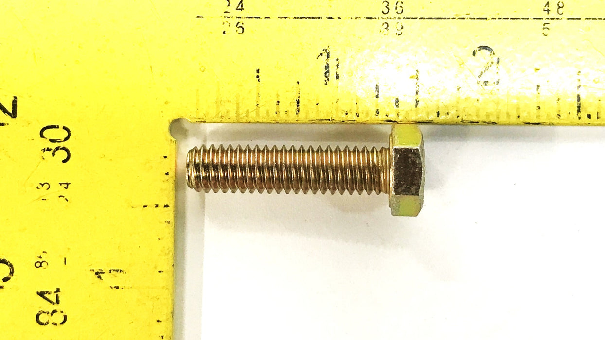 Pratt 5/16" x 1-1/4" Grade 8 Zinc Plated Hex Screws, Box of 91, HHB516.114 NOS