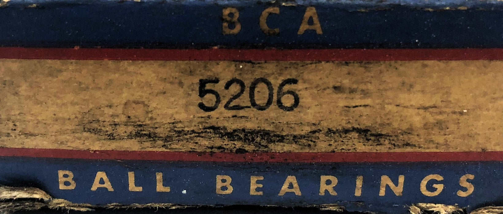 BCA Ball Bearing 5206 NOS