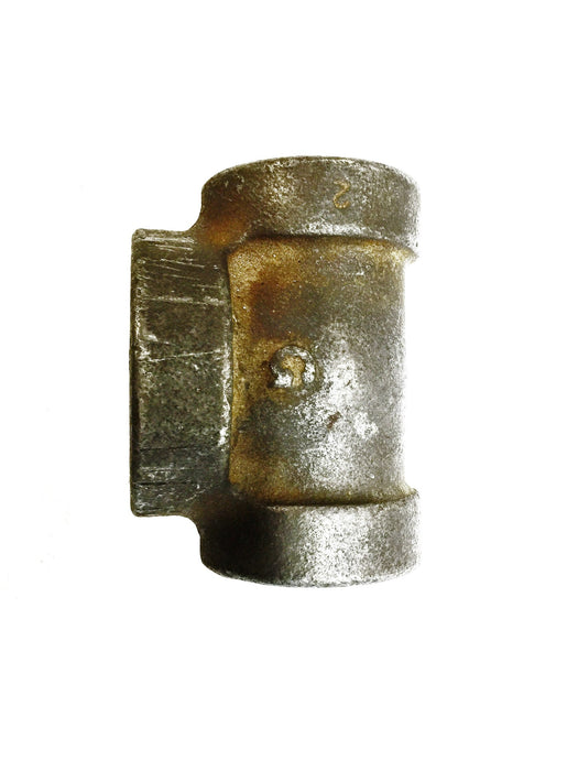 Grinnell Iron Pipe Reducing Tee Coupler 1-1/4"x1-1/2"x1-1/4" Black Iron Tee NOS