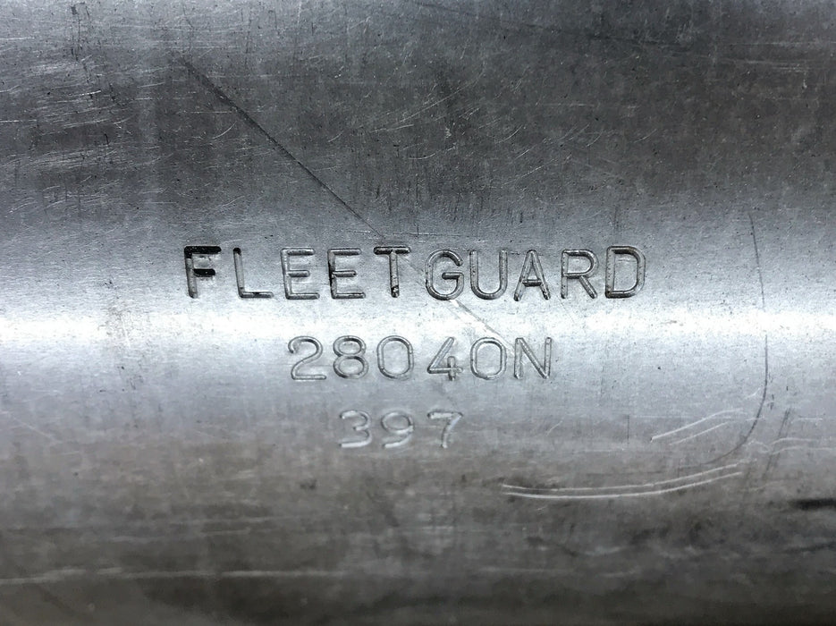 Cummins Filtration/Fleetguard Welded Muffler Assembly 28040N NOS