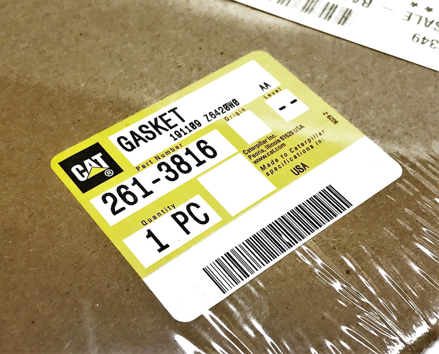 Caterpillar CAT OEM Oil Pan Gasket 261-3816 NOS