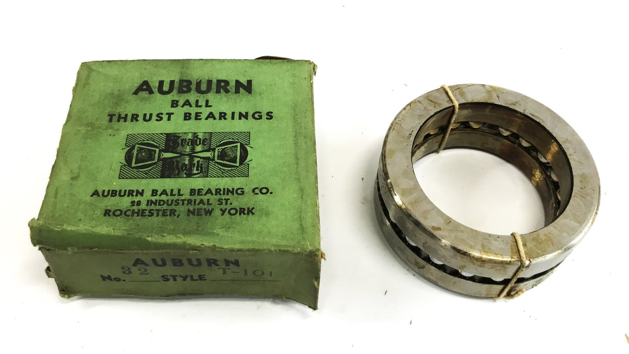 Auburn Thrust Ball Bearing 32-T-101 NOS