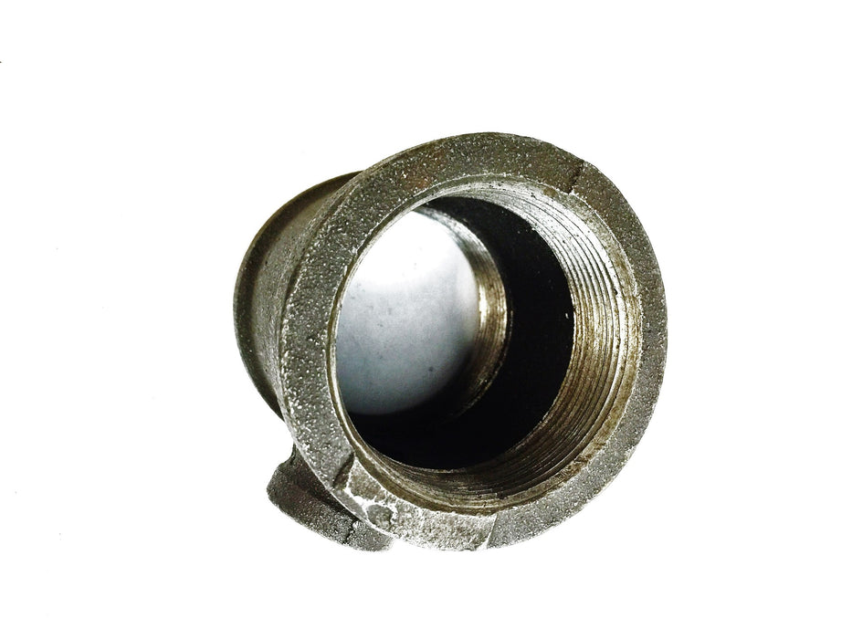 Grinnell Iron Pipe Reducing Tee Coupler 2 1/2" x 1/2" x 2 1/2" NOS