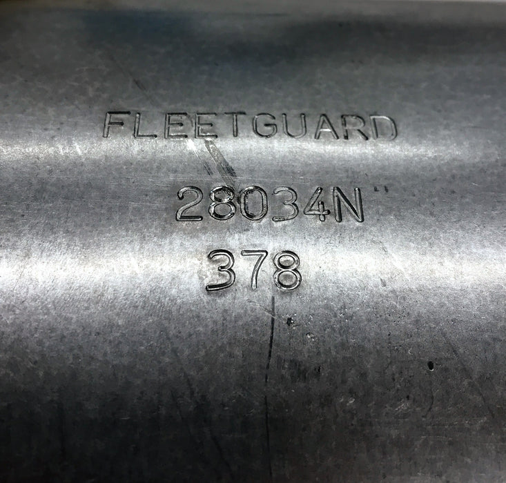 Cummins Filtration/Fleetguard Welded Muffler Assembly 28034N NOS