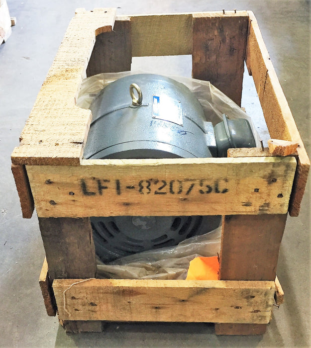 Leland Faraday 3-Phase 7.5 HP Induction Motor LF1-82075C NOS