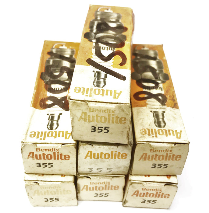 Autolite Spark Plug 355 [Lot of 7] NOS