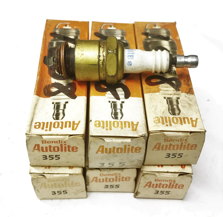 Autolite Spark Plug 355 [Lot of 7] NOS